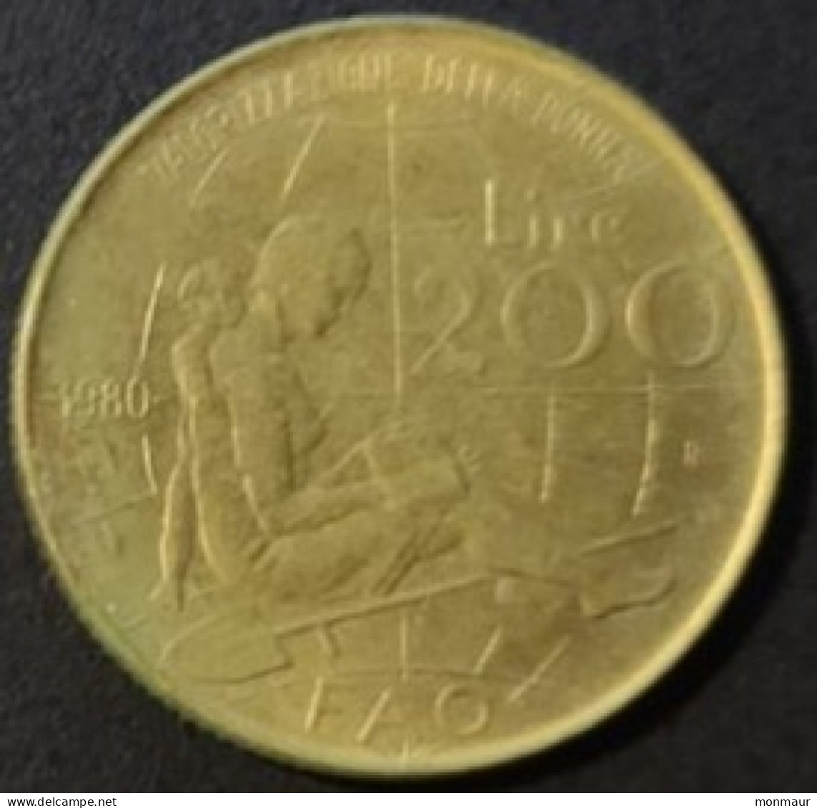 ITALIA   1980 LIRE 200 - 200 Lire