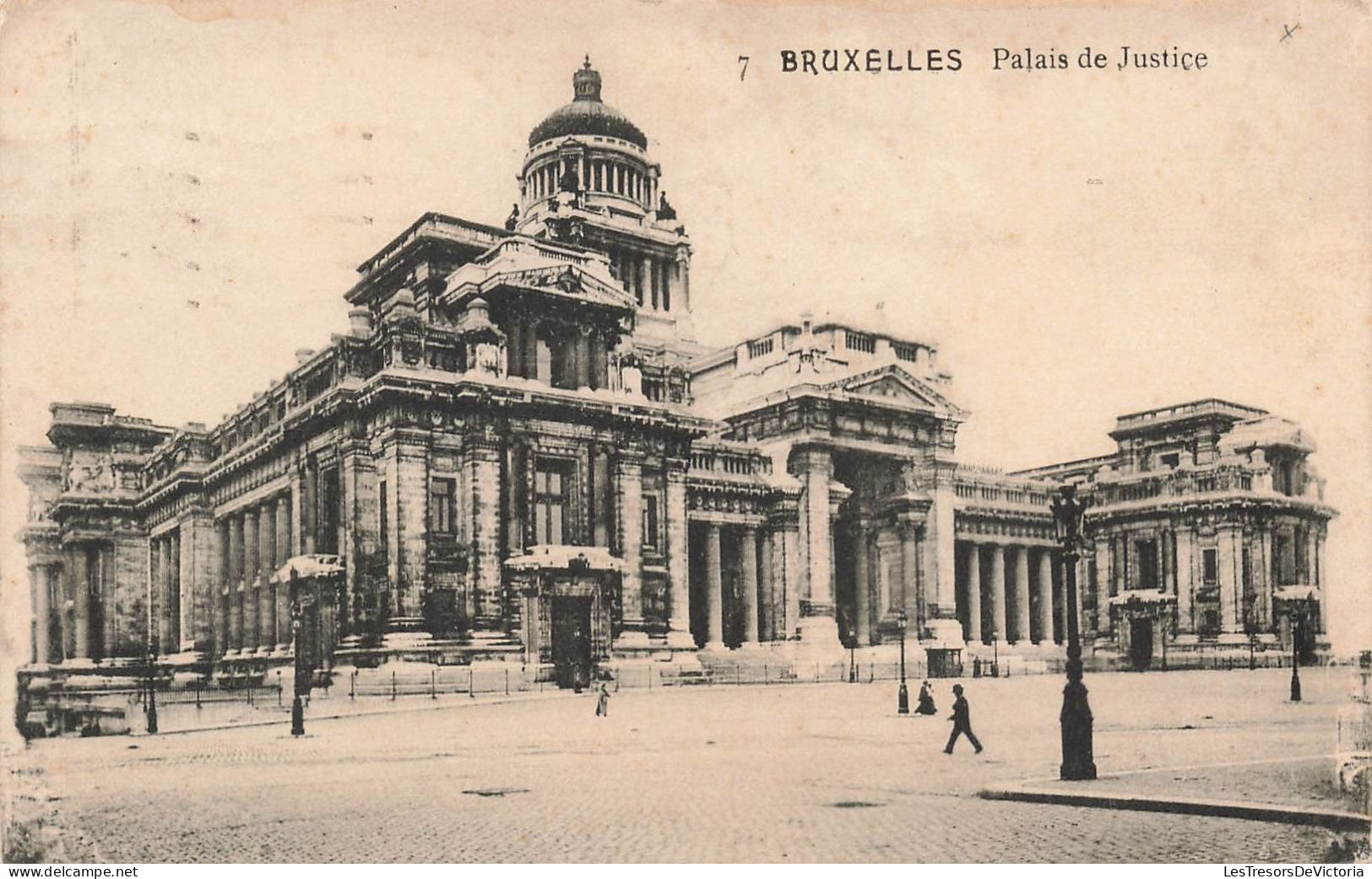 BELGIQUE - Bruxelles - Palais De Justice - Carte Postale Ancienne - Monuments