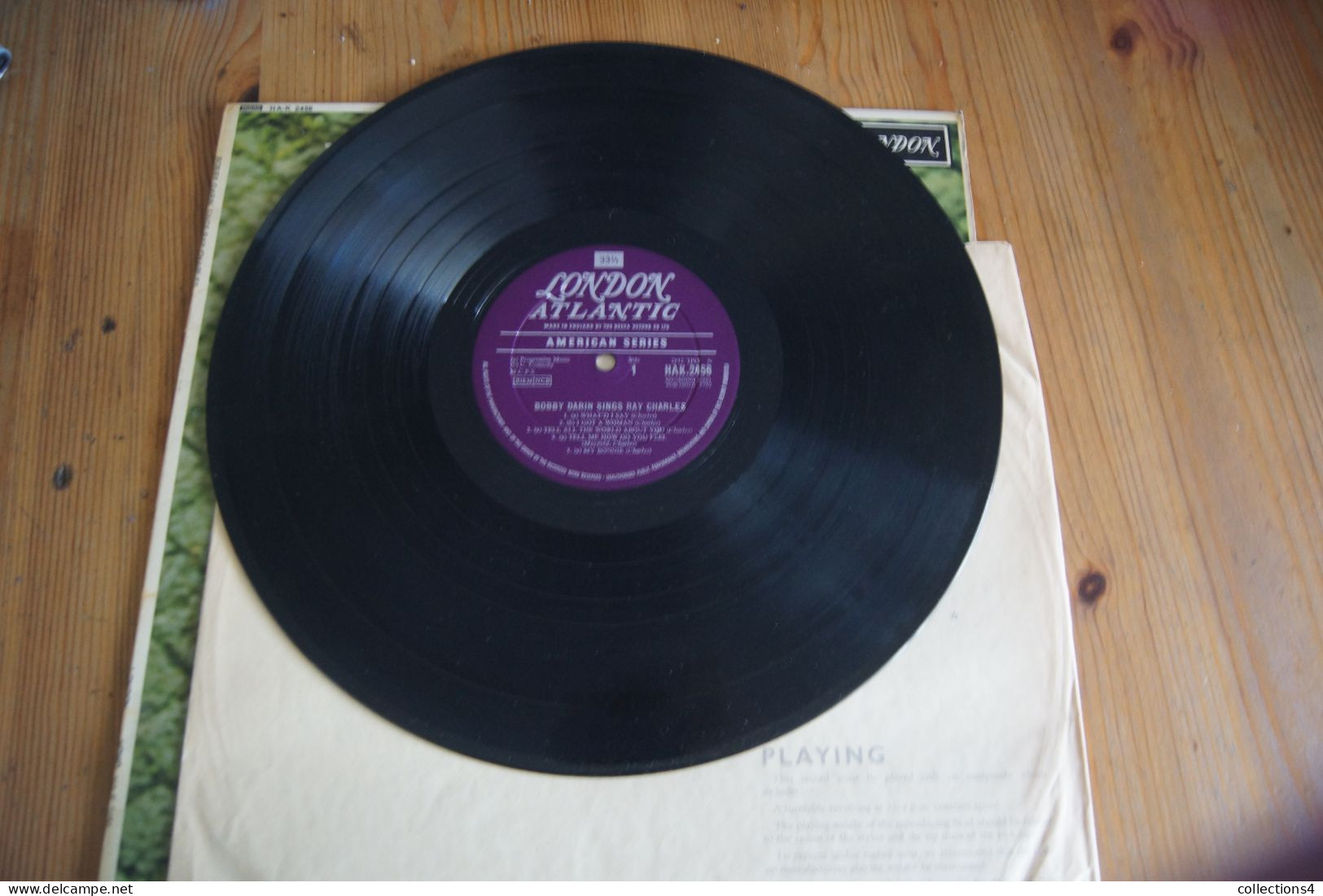 BOBBY DARIN SINGS RAY CHARLES RARE LP ORIGINAL ANGLAIS 1962 - Otros - Canción Inglesa