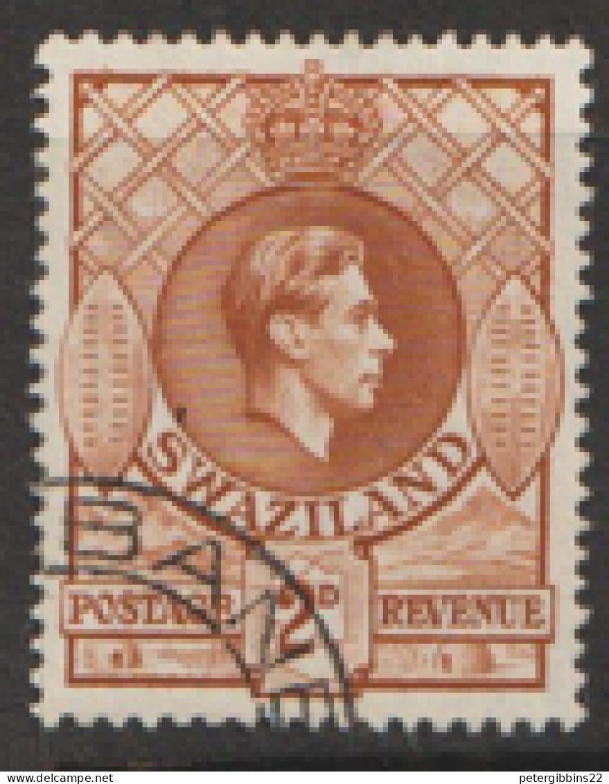 Swaziland   1938  SG 31  2d  Perf  13.1/2x 13 Fine Used - Swasiland (...-1967)