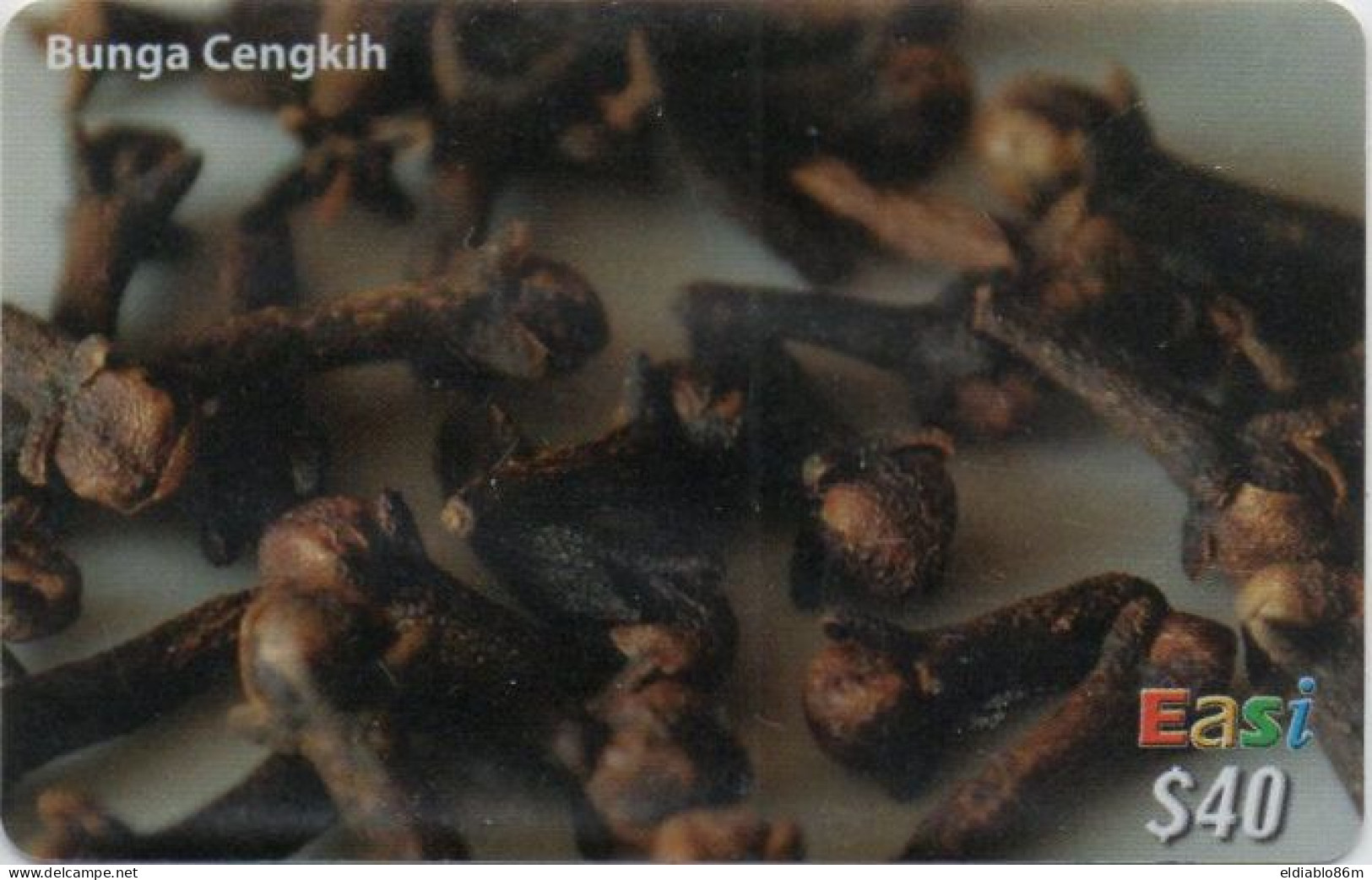 BRUNEI - PREPAID - EASI - SPICES - BUNGA CENGKIH - CLOVE - Brunei