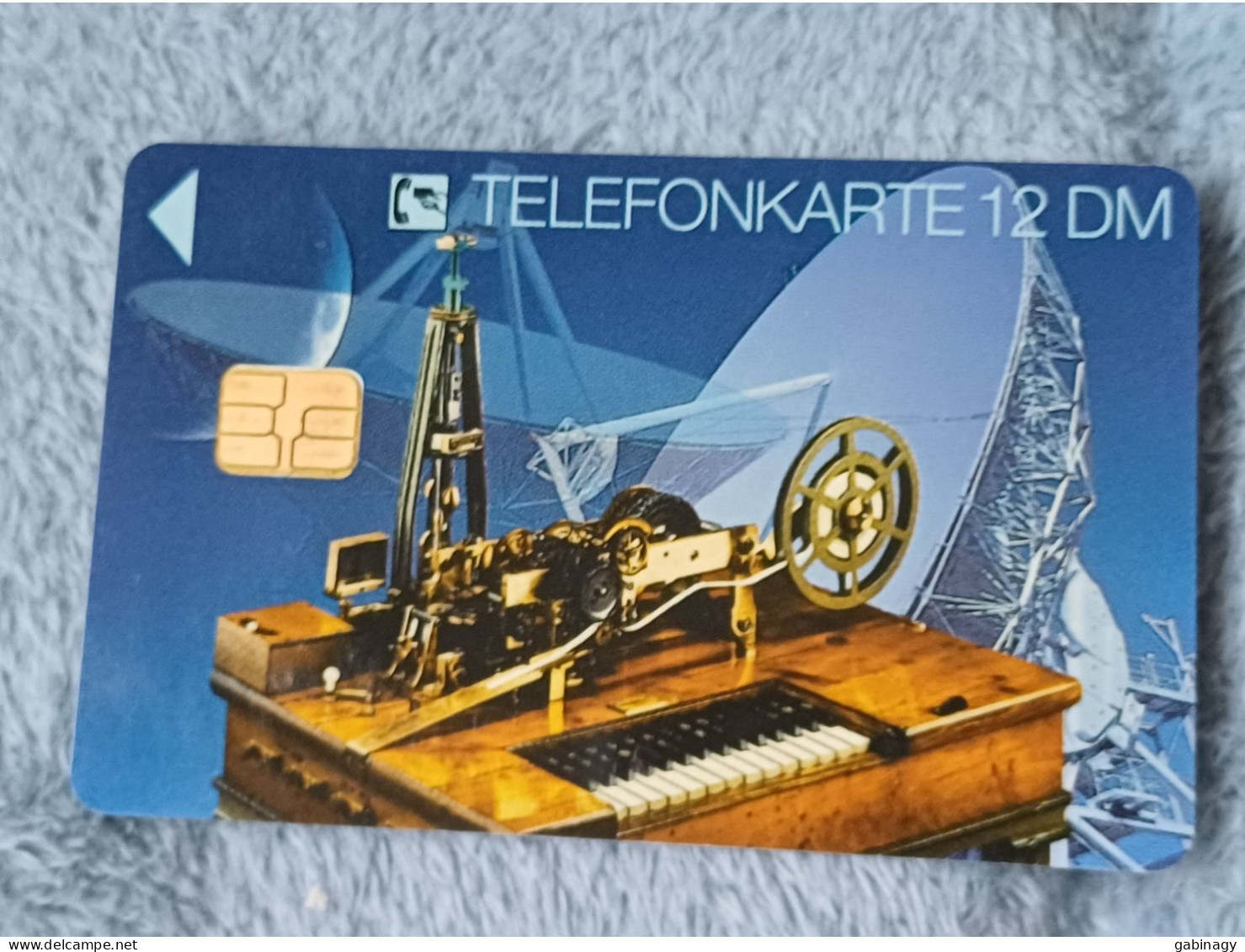 GERMANY-1061 - E 13 94 - Alte Morseapparate 1 - Typendrucktelegraph - 30.000ex. - E-Series : Edition - D. Postreklame