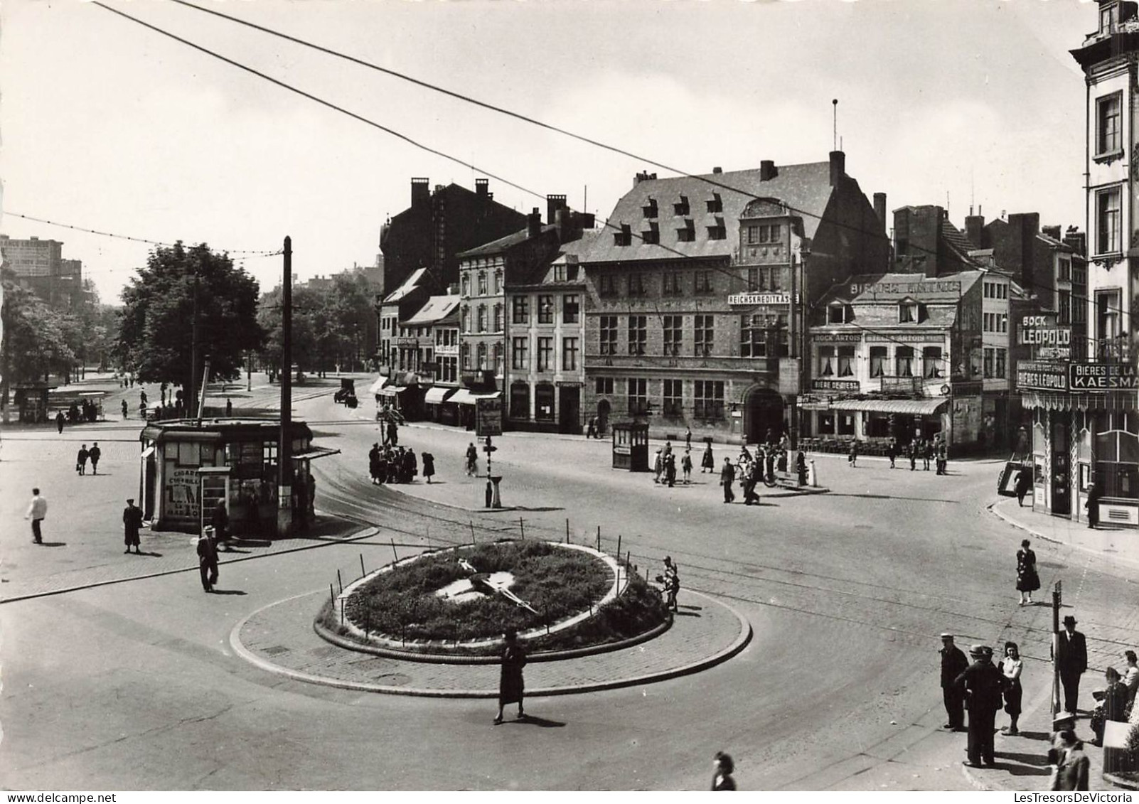 BELGIQUE - Liége - Horloge Fleurie Du Pont D'Avroy - Carte Postale Ancienne - Liège