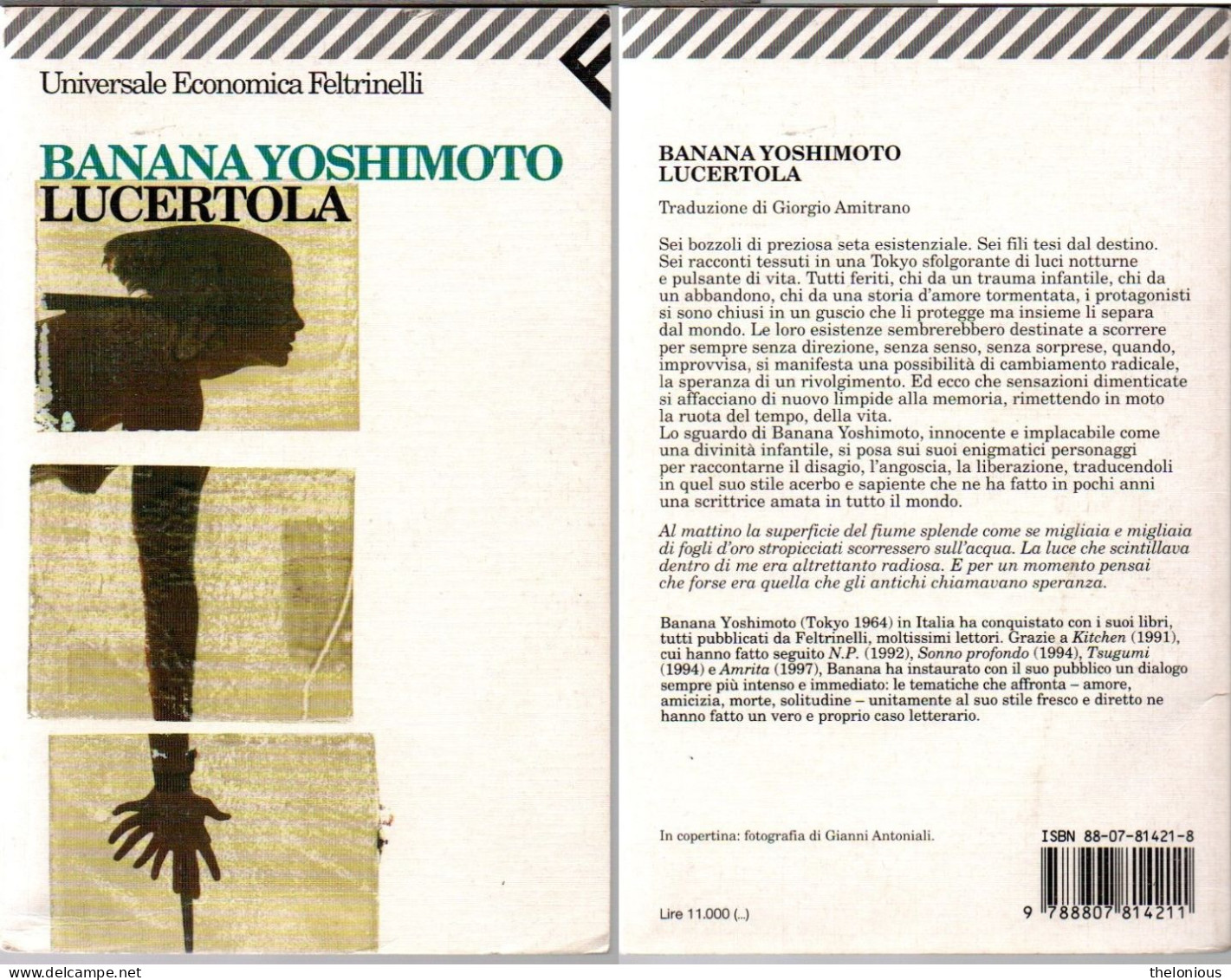 # Banana Yoshimoto - Lucertola - Economica Feltrinelli - 1998 - Novelle, Racconti