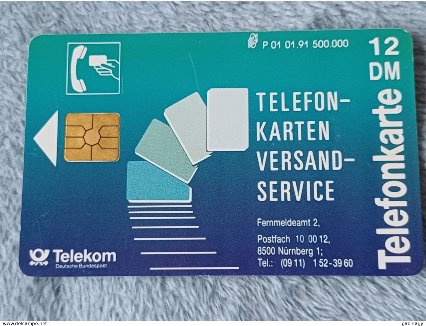 GERMANY - P 01 91 - COIN - BANKNOTE - DISNEY - MATCHBOX - P & PD-Series: Schalterkarten Der Dt. Telekom