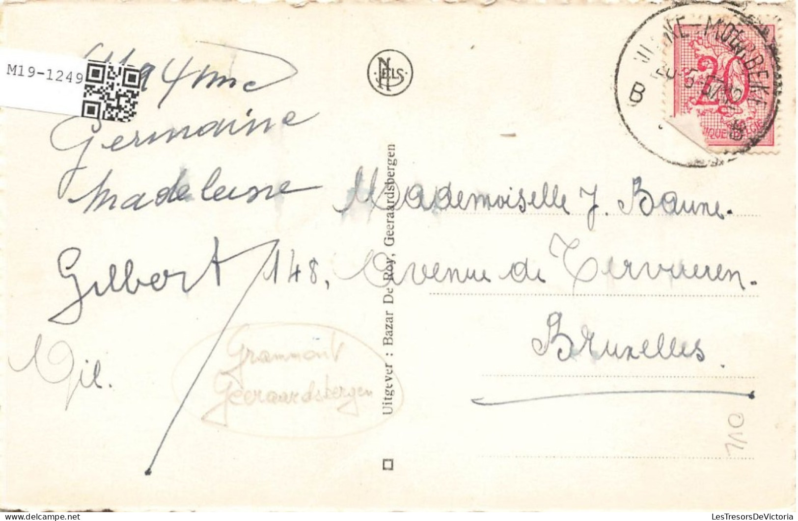 BELGIQUE - Grammont - Chapelle De La Montagne - Carte Postale Ancienne - Geraardsbergen