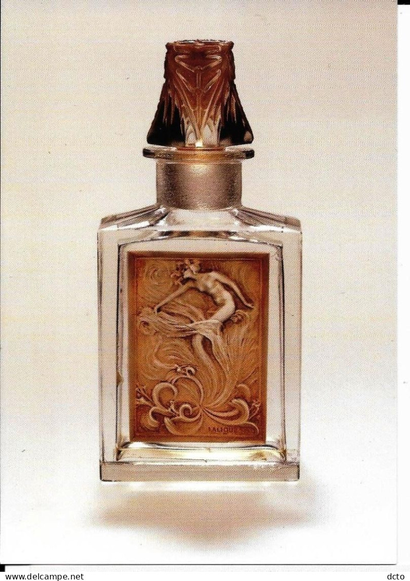 4 Cpm René LALIQUE : Flacon Parfum, Broche Pensées; Pendentif-broche; Bouchon Radiateur - Objets D'art