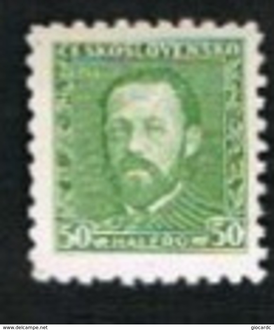 CECOSLOVACCHIA (CZECHOSLOVAKIA) - SG 327 -  1934 F. SMETANA ANNIVERSARY -  UNUSED * - Ungebraucht