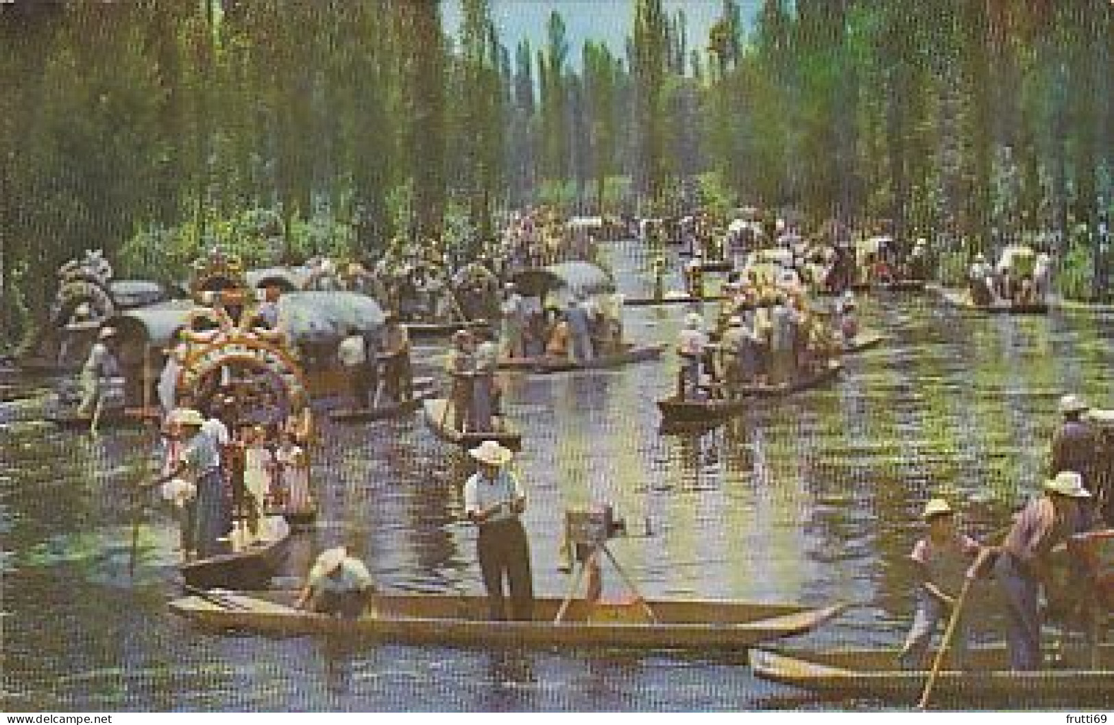 AK 176053 MEXICO - Mexico D.F. - Lago De Xochimilco - Mexique