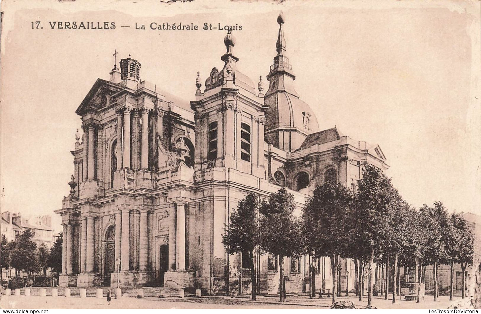 FRANCE - Versailles - La Cathédrale Saint Louis - Carte Postale Ancienne - Versailles