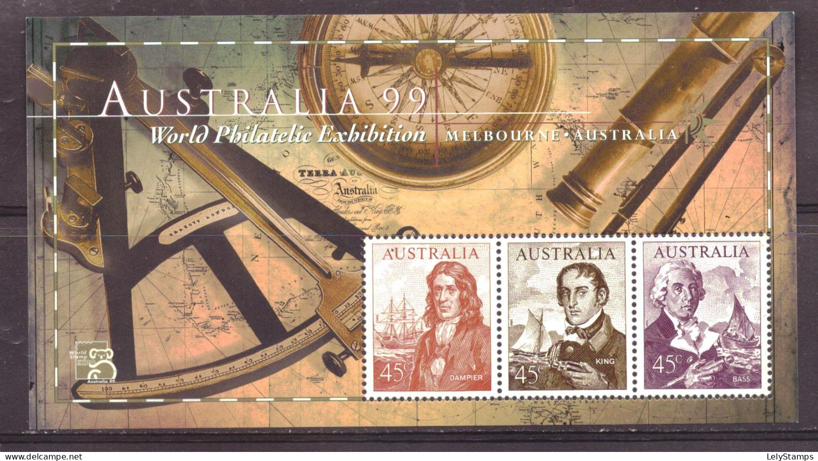 Australie / Australia Block 32A MNH ** History (1999) - Blocks & Sheetlets