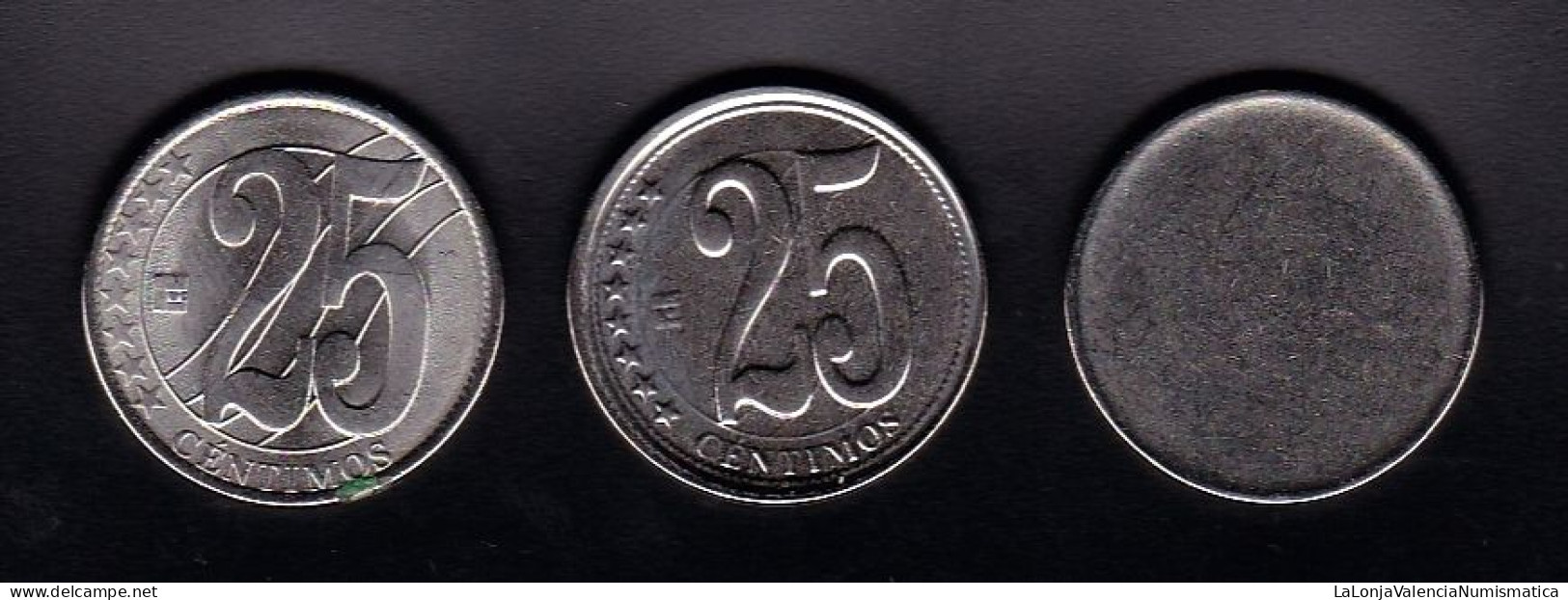 Venezuela Set 2 Monedas 25 50 Céntimos Commemorative 2010-2011 Km 100-103 Sc Unc - Venezuela