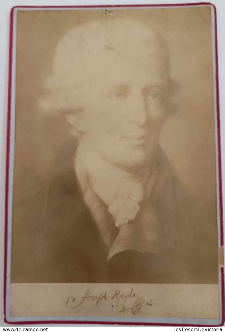 Photographie - Joseph Hayda - Photo Rader - Collée Sur Carton Dim:16/11.5 Cm - Identified Persons