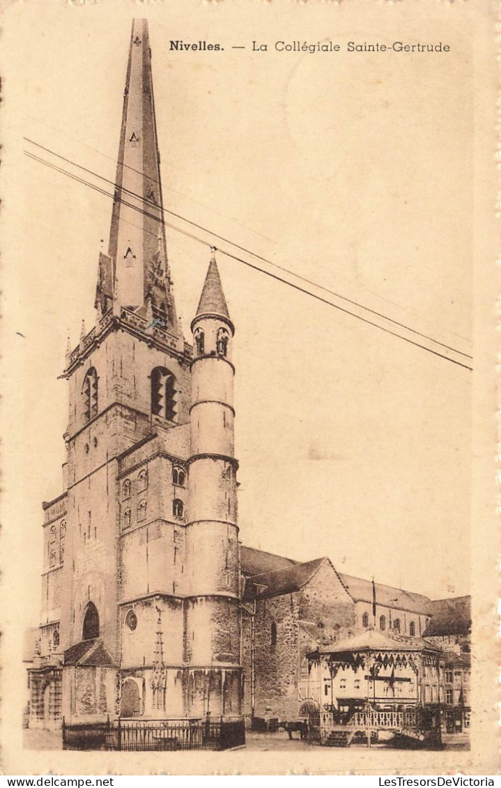 BELGIQUE - Nivelles - La Collégiale Sainte-Gertrude - Carte Postale Ancienne - Nijvel