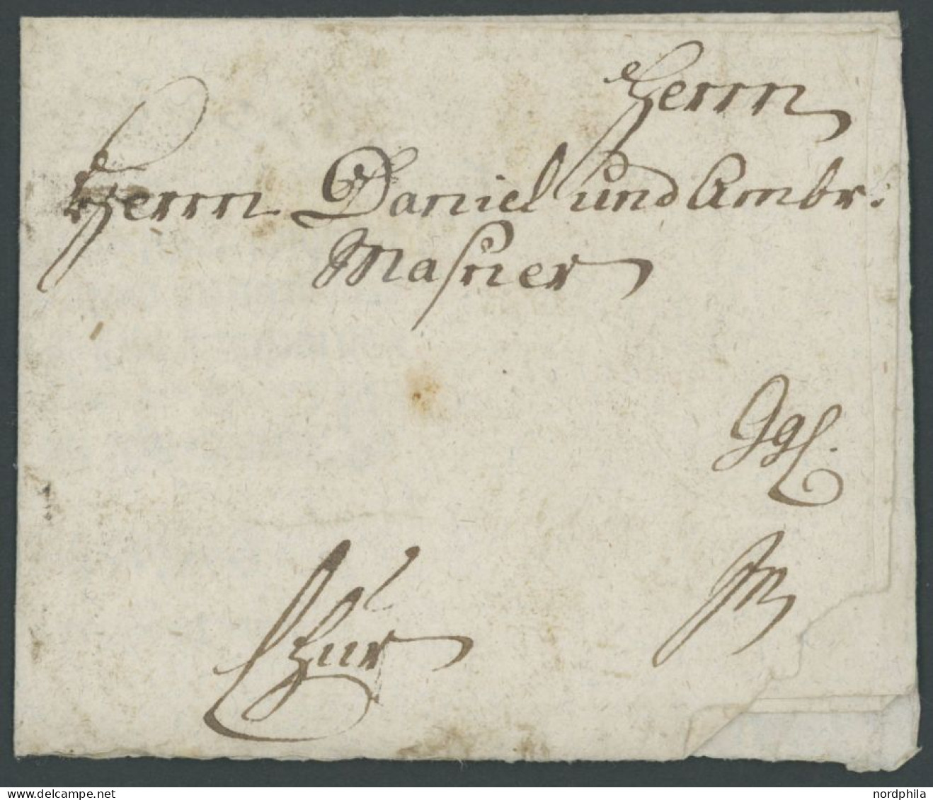 BAYERN 1750, Fuhrmannsbrief Aus LINDAU, Feinst - Prefilatelia