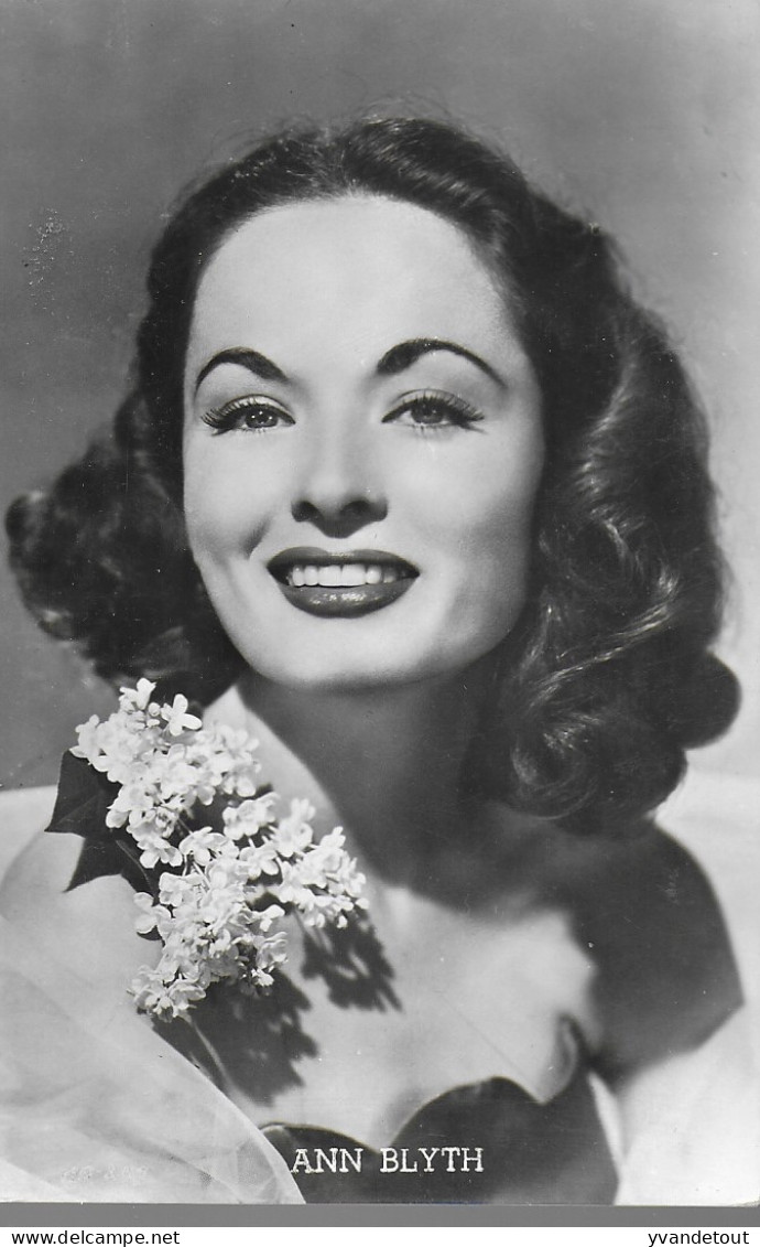 Cinéma. Photo Vintage - Ann Blyth - Autres & Non Classés