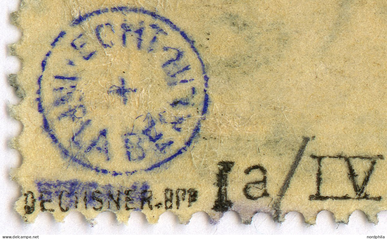 Dt. Reich 154 Ia AF IV O, 1921, 1.6 M Auf 5 Pf. Dunkelorangebraun, Mit Aufdruckfehler IV: Zwischenraum Zwischen Stern Un - Used Stamps