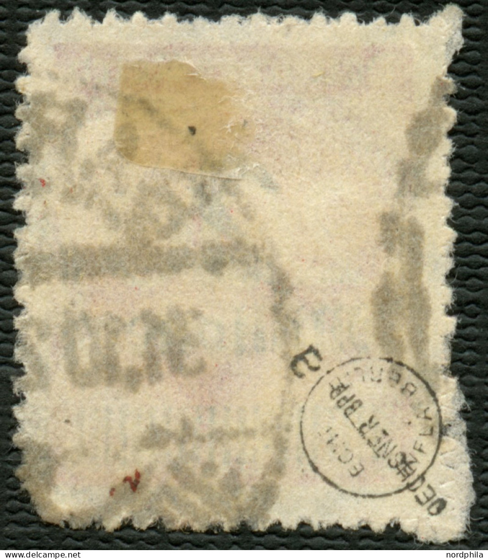 Dt. Reich 309Ba O, 1923, 2 Mio. Auf 200 M. Mattkarminrot, Durchstochen, Pracht, Gepr. Dr. Oechsner Und Kurzbefund Weinbr - Used Stamps