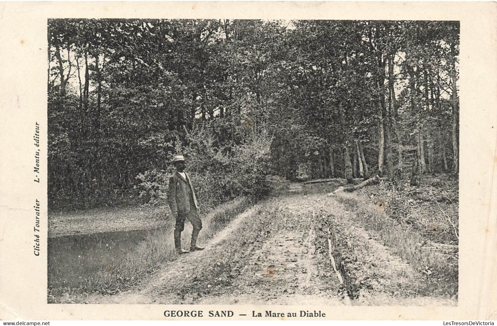 CELEBRITES - Ecrivains - George Sand - La Mare Au Diable - Carte Postale Ancienne - Escritores