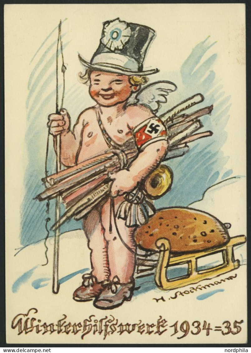 GANZSACHEN PP 122C4/01 BRIEF, Privatpost: 1934, 3 Pf. Hindenburg Winterhilfswerk Des Deutschen Volkes, Armor Als Bayrisc - Sonstige & Ohne Zuordnung