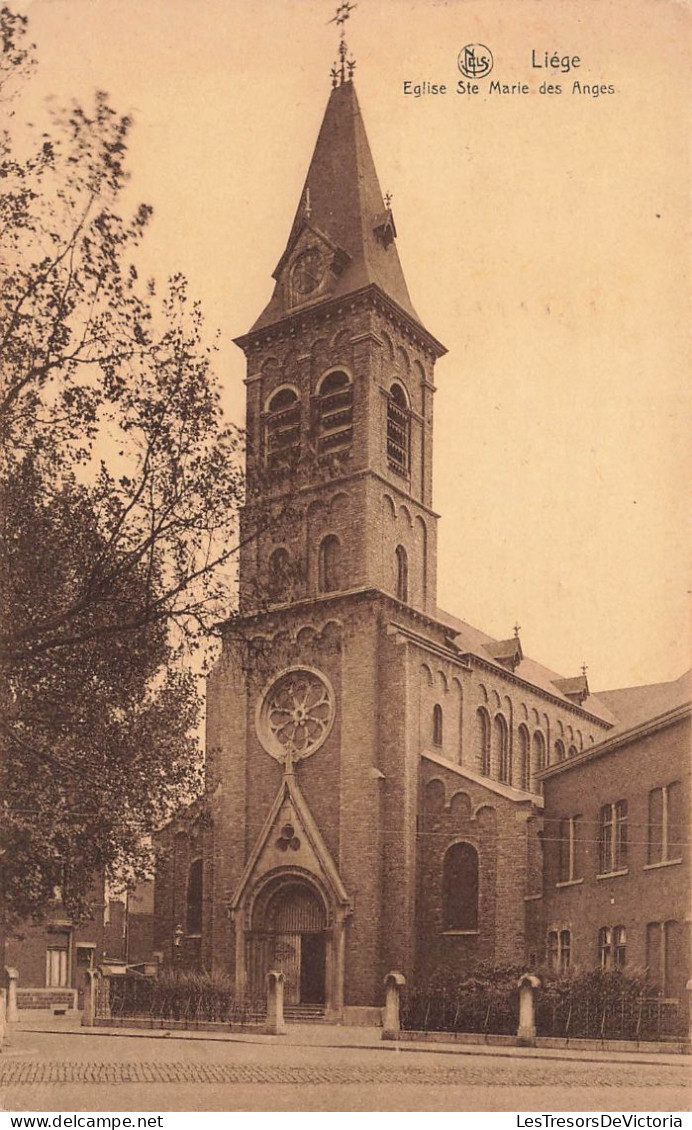 BELGIQUE - Liége - Eglise Sainte Marie Des Anges - Carte Postale Ancienne - Liege