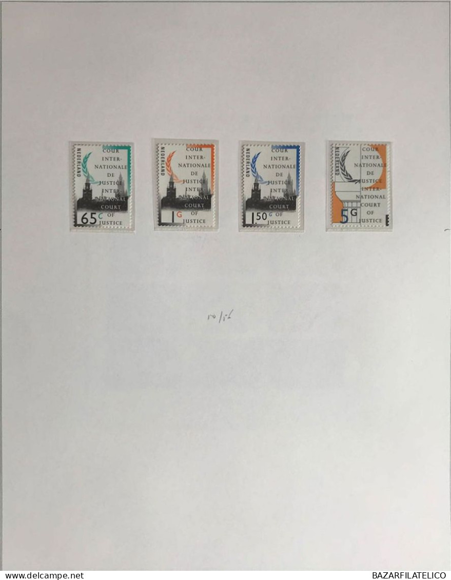 COLLEZIONE DELL'OLANDA DAL 1966 AL 1977 G.I MNH** + SERVIZI