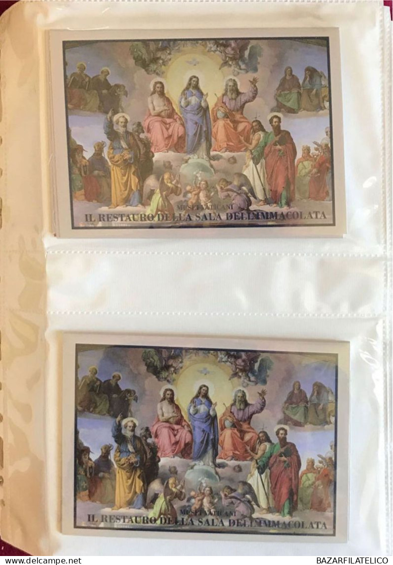 COLLEZIONE DI CARTOLINE DEL VATICANO COMPRESE CUSTODIE - Colecciones