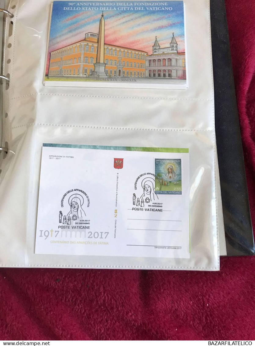 COLLEZIONE DI CARTOLINE DEL VATICANO COMPRESE CUSTODIE