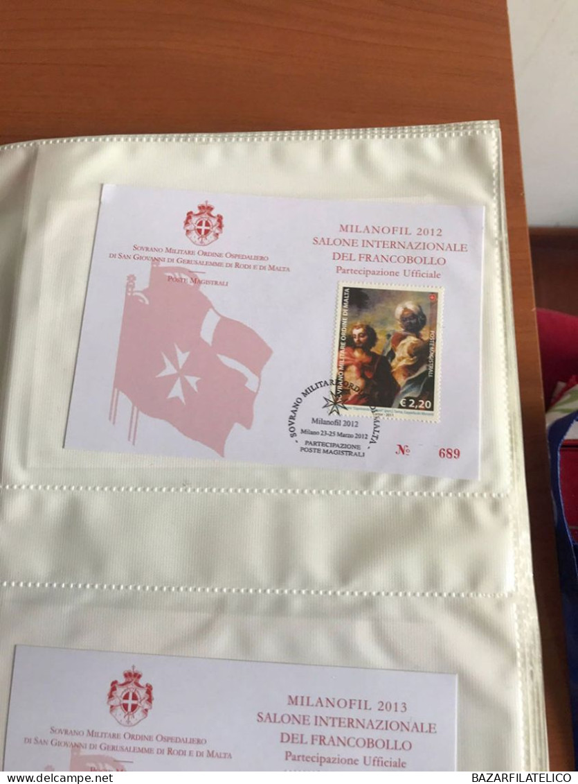 COLLEZIONE DI BUSTE E CARTOLINE VATICANO S. MARINO + ALCUNI FOLDER SPECIALI