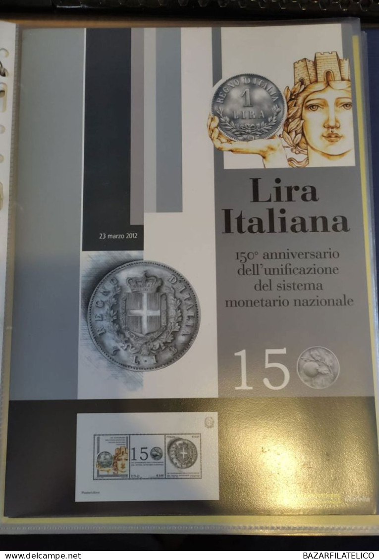 COLLEZIONE DI 10 FOLDER DI REPUBBLICA ITALIANA - Lotti E Collezioni