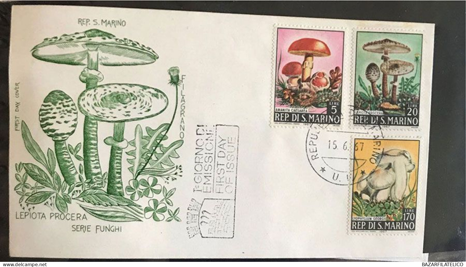 COLLEZIONE DI BUSTE PRIMO GIORNO SAN MARINO DAL 1967 AL 1985 - Verzamelingen & Reeksen