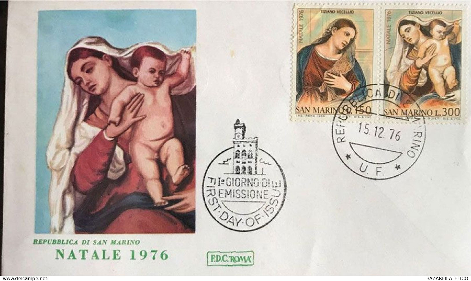 COLLEZIONE DI BUSTE PRIMO GIORNO SAN MARINO DAL 1967 AL 1985