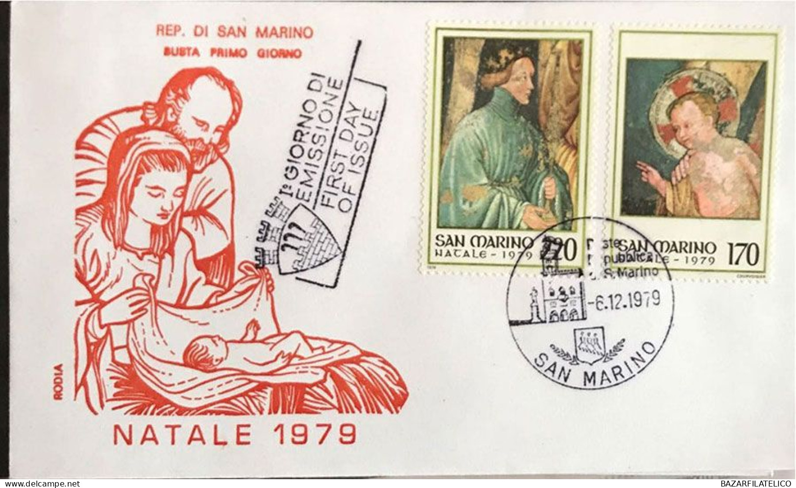 COLLEZIONE DI BUSTE PRIMO GIORNO SAN MARINO DAL 1967 AL 1985