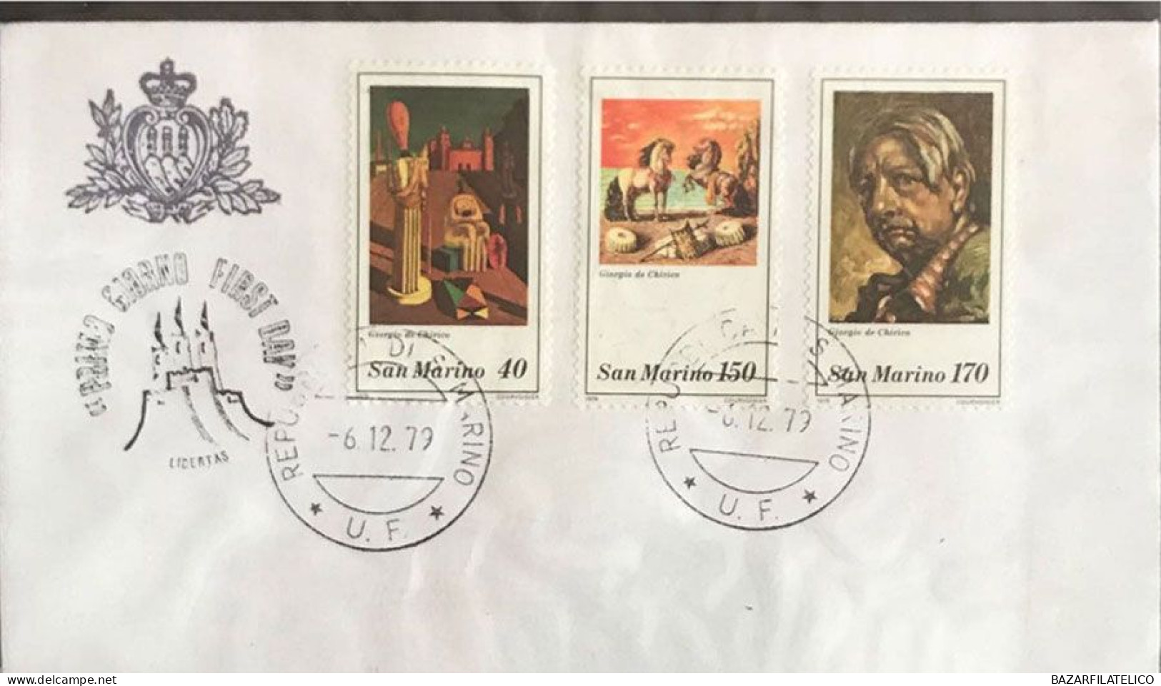 COLLEZIONE DI BUSTE PRIMO GIORNO SAN MARINO DAL 1967 AL 1985