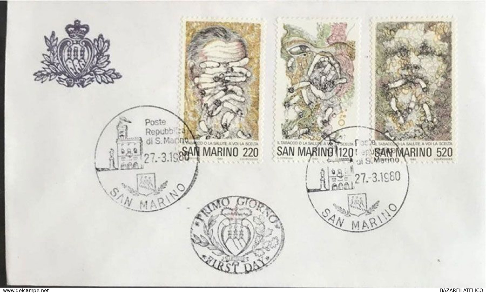 COLLEZIONE DI BUSTE PRIMO GIORNO SAN MARINO DAL 1967 AL 1985