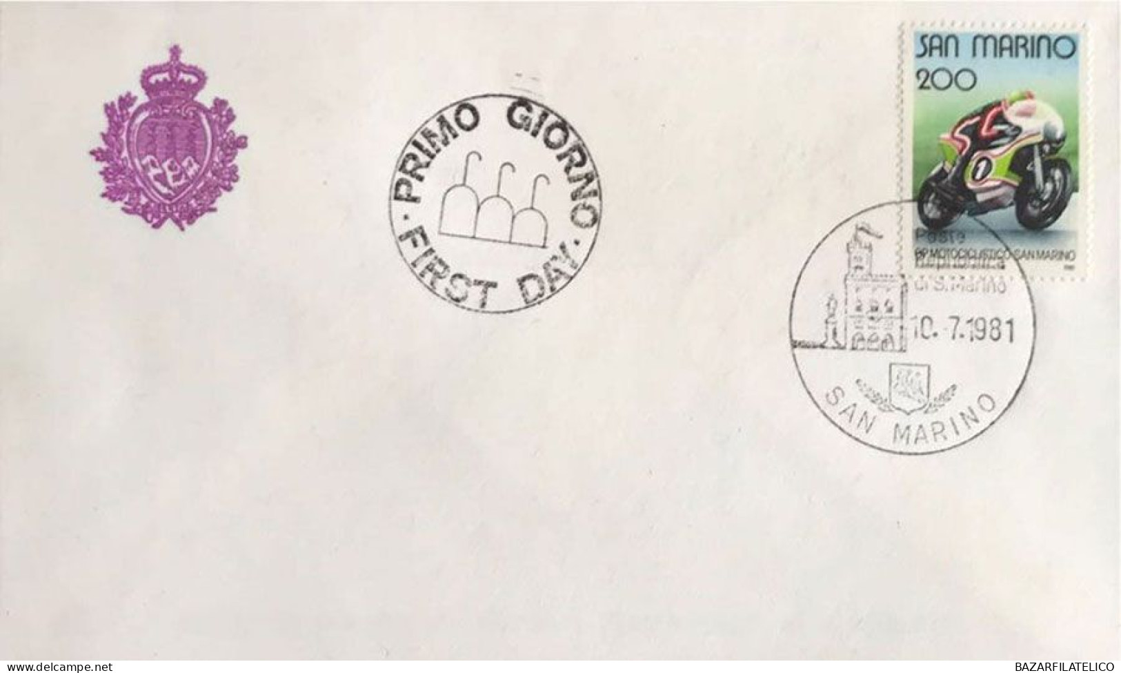 COLLEZIONE DI BUSTE PRIMO GIORNO SAN MARINO DAL 1967 AL 1985