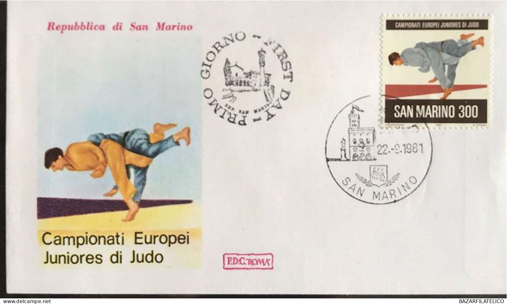 COLLEZIONE DI BUSTE PRIMO GIORNO SAN MARINO DAL 1967 AL 1985