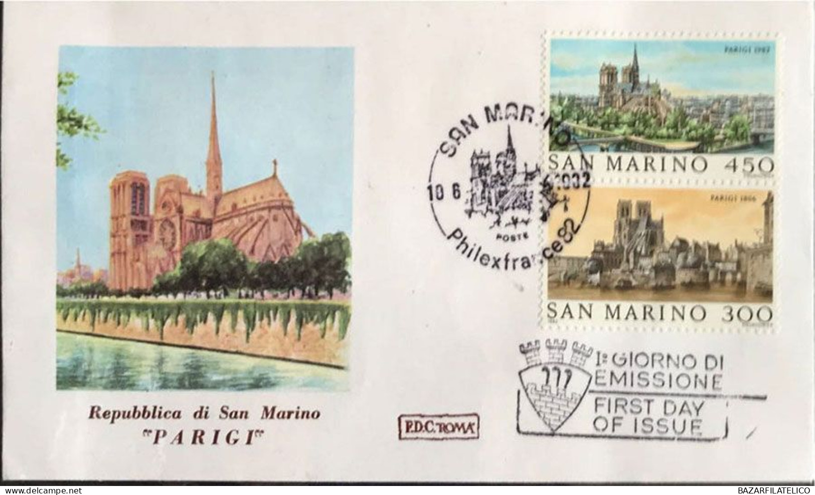 COLLEZIONE DI BUSTE PRIMO GIORNO SAN MARINO DAL 1967 AL 1985