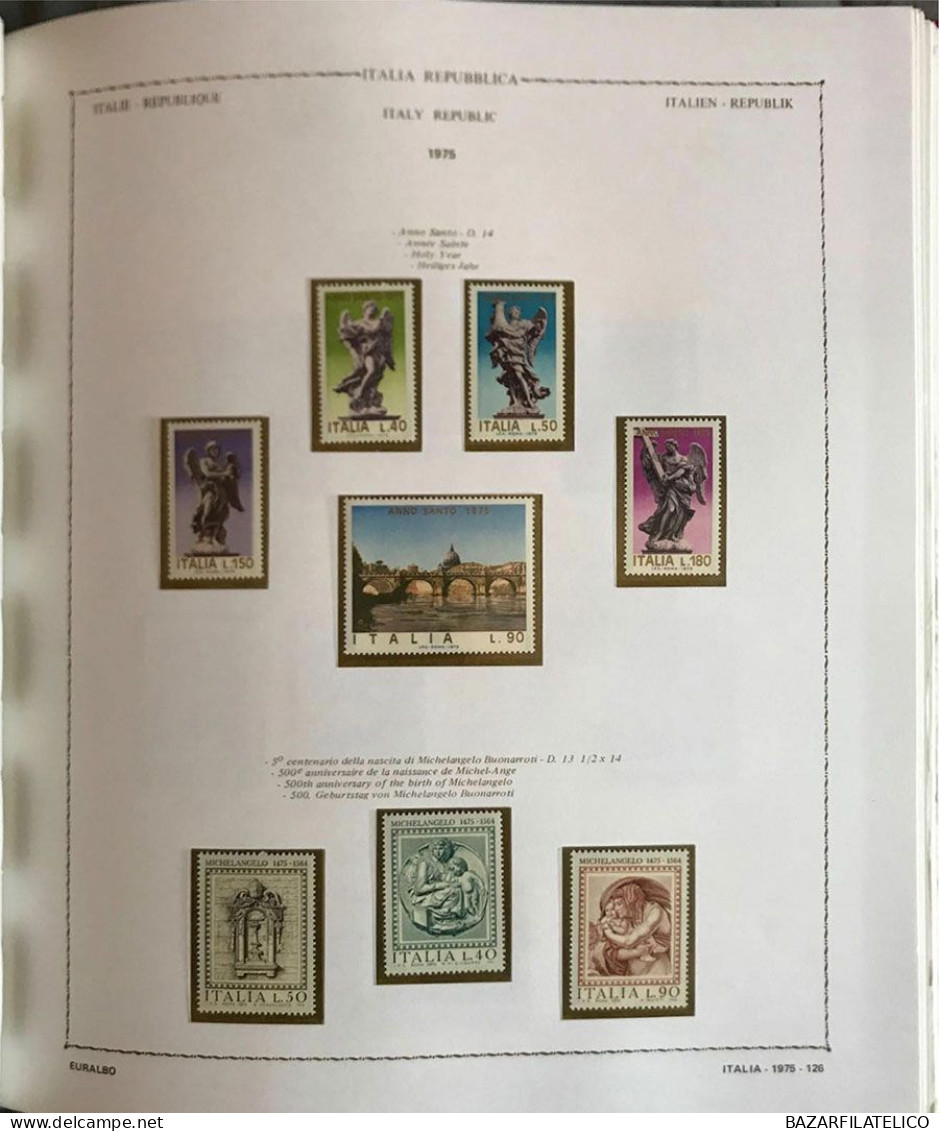 COLLEZIONE DI REPUBBLICA E SAN MARINO DAL 1960 AL 1977 G.I MNH** + SERVIZI