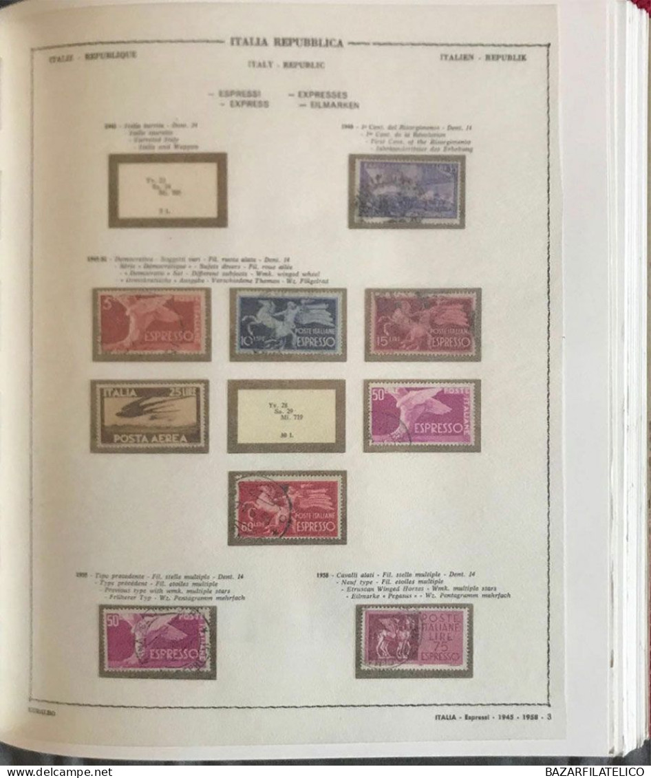 COLLEZIONE DI REPUBBLICA E SAN MARINO DAL 1960 AL 1977 G.I MNH** + SERVIZI