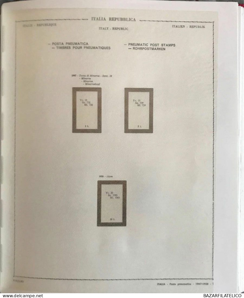 COLLEZIONE DI REPUBBLICA E SAN MARINO DAL 1960 AL 1977 G.I MNH** + SERVIZI