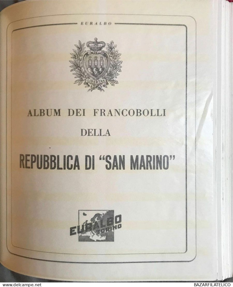 COLLEZIONE DI REPUBBLICA E SAN MARINO DAL 1960 AL 1977 G.I MNH** + SERVIZI