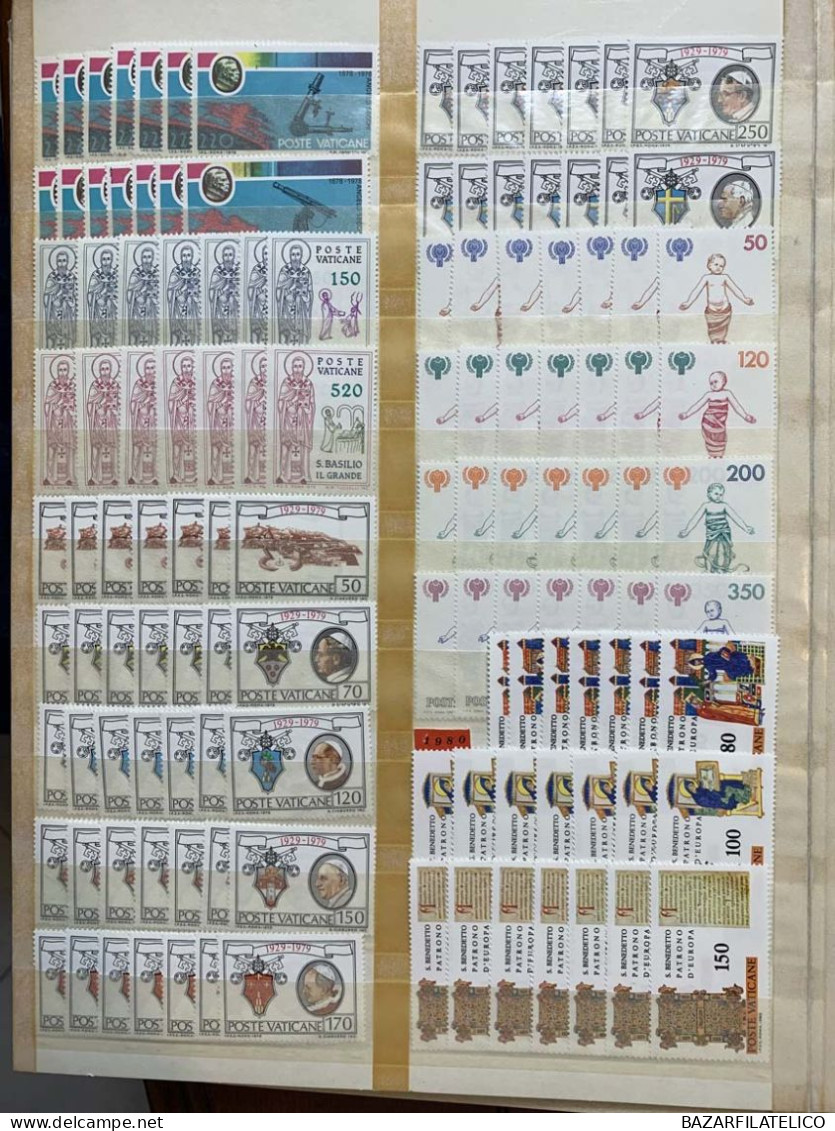 VATICANO RACCOLTA COLLEZIONE 1978 - 2006 ALTO VALORE FACCIALE G.I MNH** - Colecciones