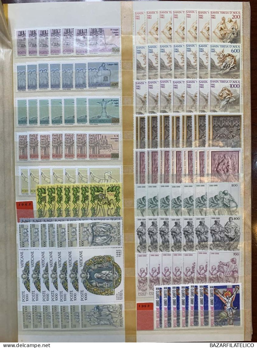 VATICANO RACCOLTA COLLEZIONE 1978 - 2006 ALTO VALORE FACCIALE G.I MNH**