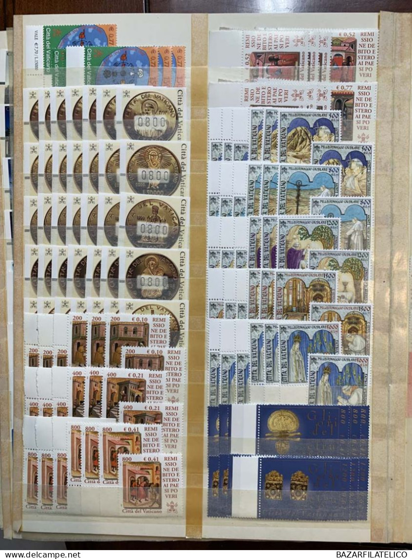 VATICANO RACCOLTA COLLEZIONE 1978 - 2006 ALTO VALORE FACCIALE G.I MNH**