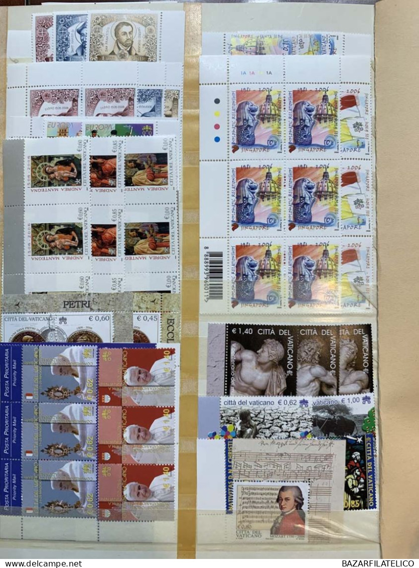 VATICANO RACCOLTA COLLEZIONE 1978 - 2006 ALTO VALORE FACCIALE G.I MNH**