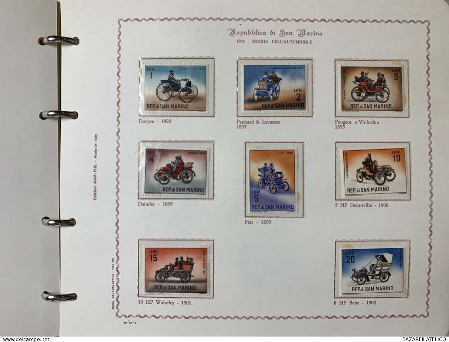 SAN MARINO COLLEZIONE DAL 1959 AL 2009 SU 4 ALBUM ROSSI G.I MNH**