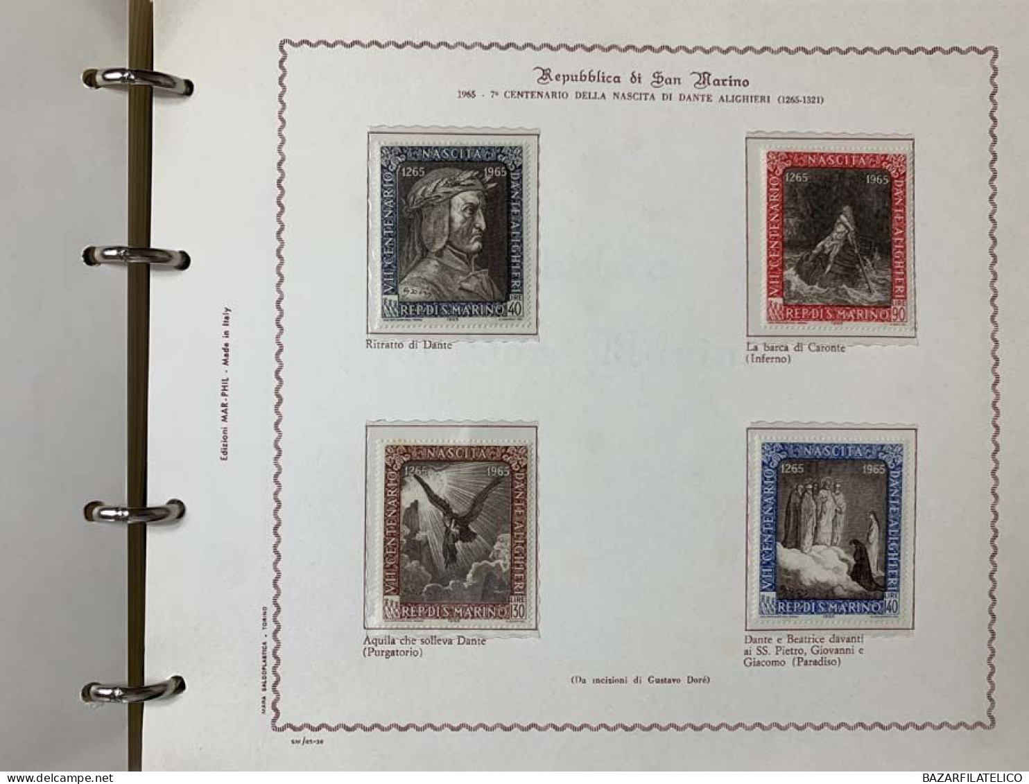 SAN MARINO COLLEZIONE DAL 1959 AL 2009 SU 4 ALBUM ROSSI G.I MNH**