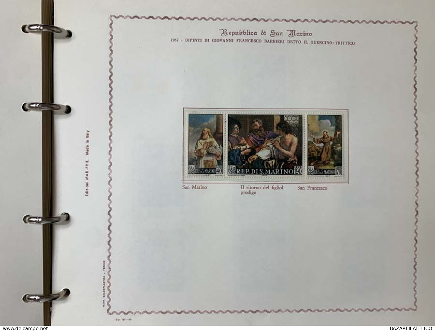 SAN MARINO COLLEZIONE DAL 1959 AL 2009 SU 4 ALBUM ROSSI G.I MNH**