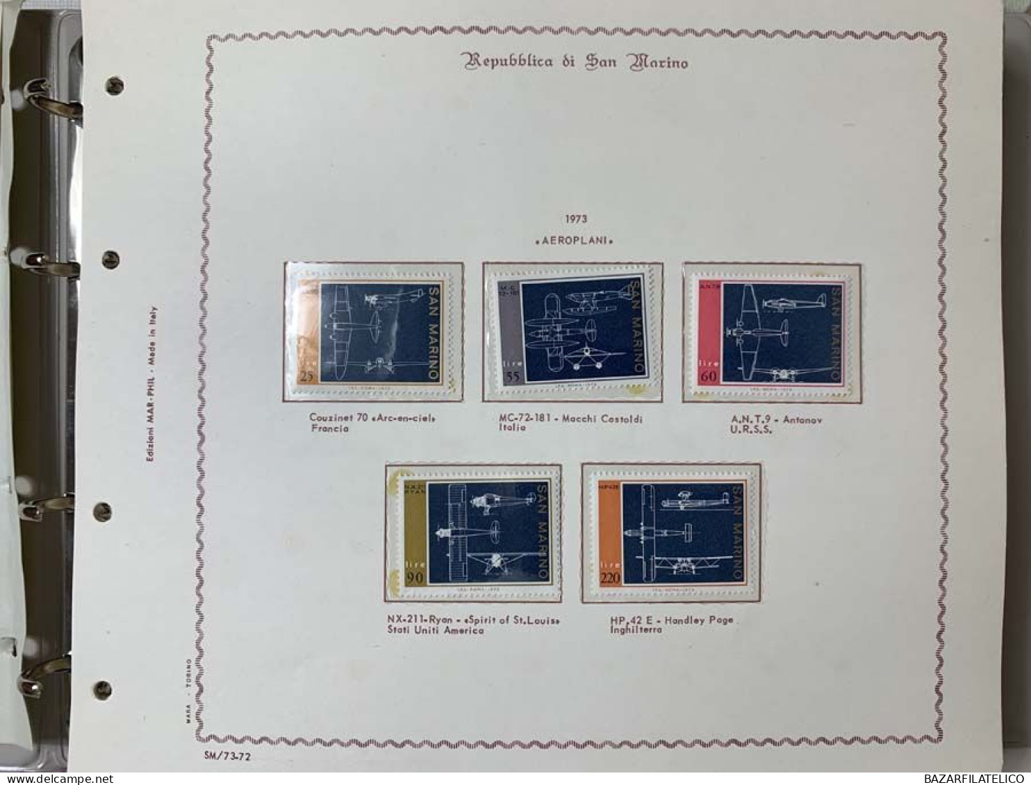 SAN MARINO COLLEZIONE DAL 1959 AL 2009 SU 4 ALBUM ROSSI G.I MNH**